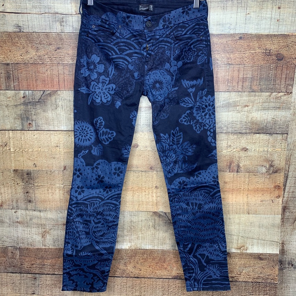 MOTHER the looker crop moon of Tokyo pant